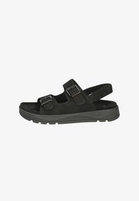 Sélectionné, black suede