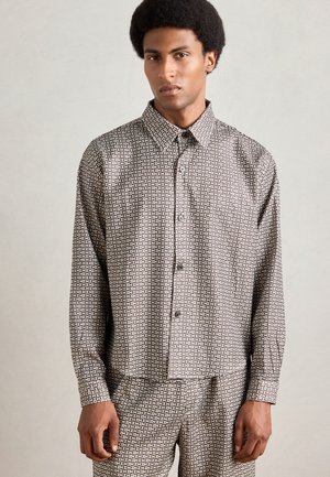 MAKOKO MONOGRAM PRINT SHIRT - Shirt - brown