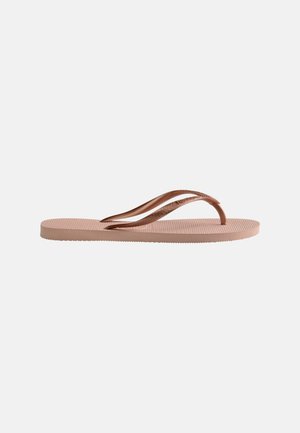 SLIM - T-bar sandals - ballet rose