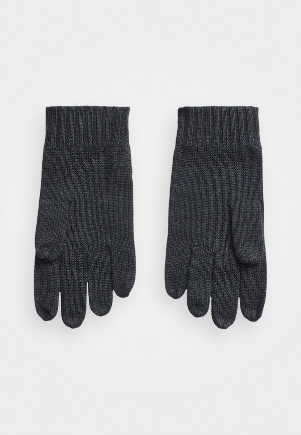 SIGNATURE PONY WOOL GLOVES - Gloves - dark granite2