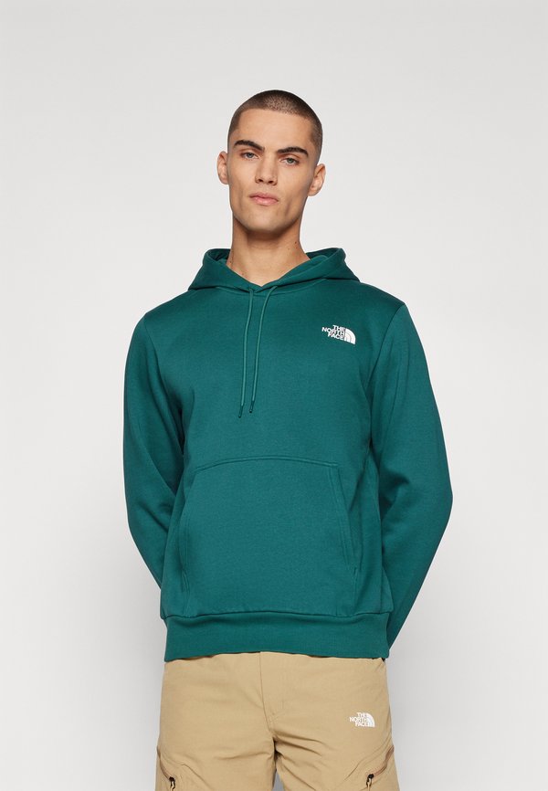 SIMPLE DOME HOODIE - Hoodie - deep nori