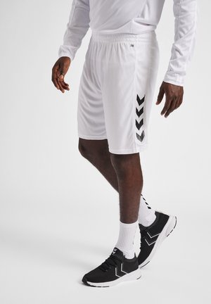 CORE XK POLY - Sports shorts - white