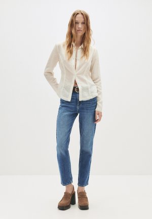COMFORT - Traperice ravnih nogavica - blue denim