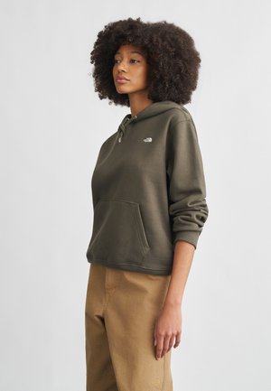 ESSENTIAL SIMPLE DOME RELAXED HOODIE - Športni pulover - new taupe green