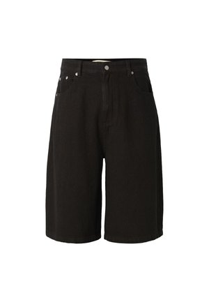Woodbird, WBYUTO PUNCH SHORTS - Short en jean - black