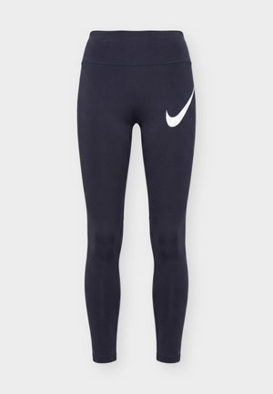 Nike Performance, W NK DF TEMPO HR 7/8 TGT SWHBR - Клин за бягане - gridiron/white