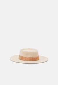Maradji RUBEN OFF WHITE SEQUINS COPPER - Pălărie - off white melange