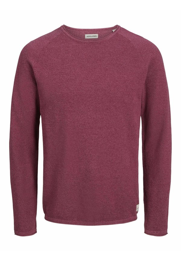 EHILL CREW NECK NOOS - Strickpullover - maroon