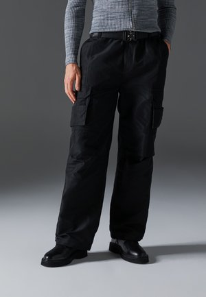 Zign Studio UNISEX - Cargo trousers - black