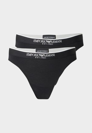 Emporio Armani, 2 PACK - Brazilian - black