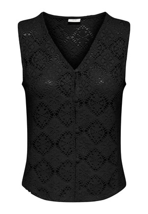 JDY, TOP JDYEVA TOP - Blouse - black