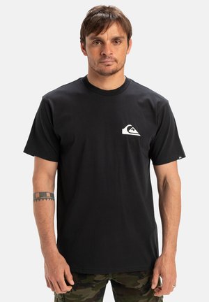 Quiksilver MINI LOGO - Basic T-shirt - black