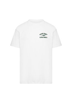 Upscale by Mister Tee T-Shirt print - white