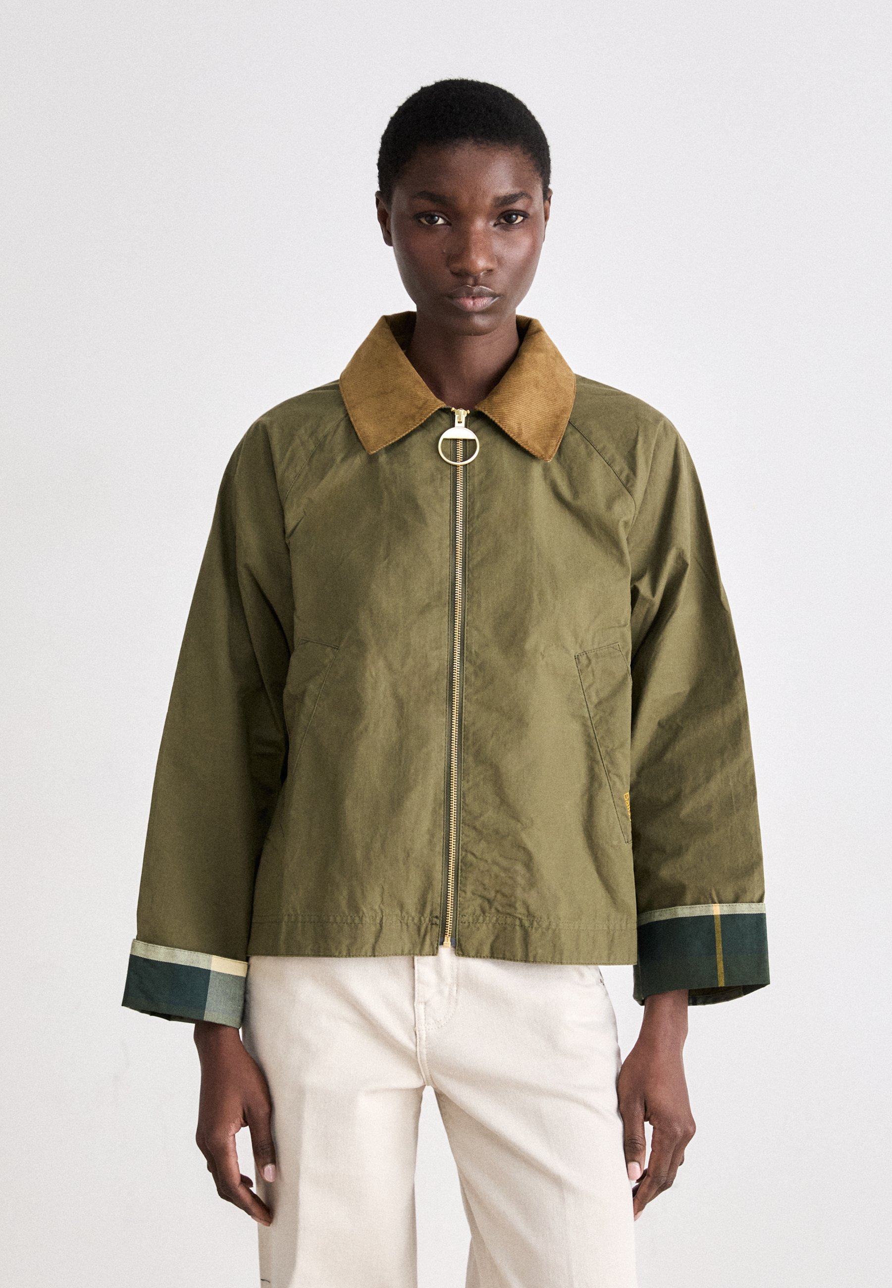 Barbour CATLIN SHOWERPROOF JACKET - Summer jacket - dusky green