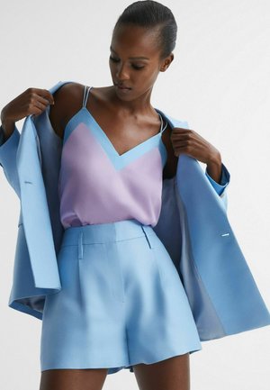 REGULAR FIT-PAYTON - Top - lilac blue