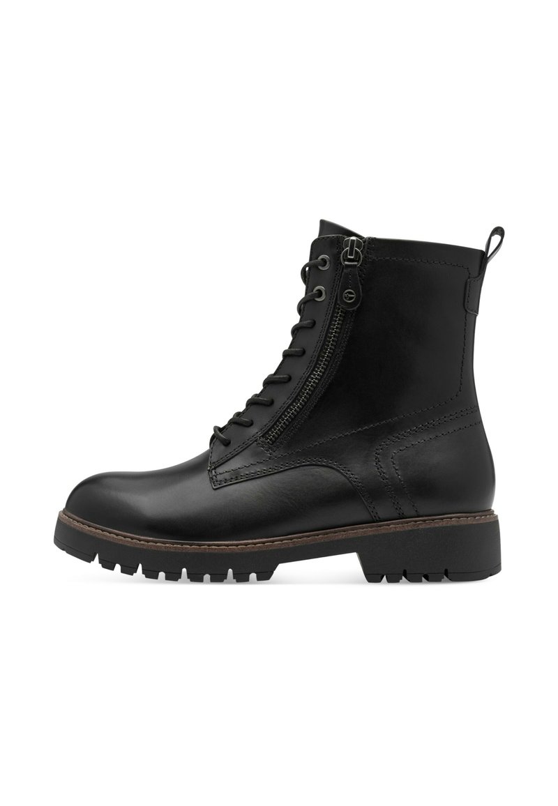 Tamaris ELEGANTE - Botines con plataforma - black leather