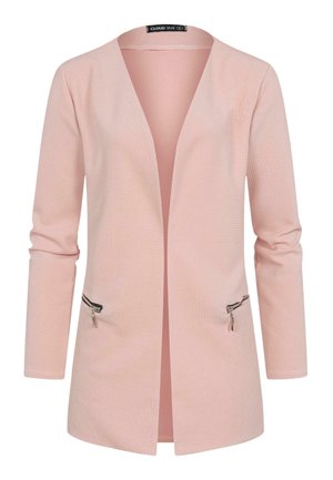 Cloud 5ive MIT 2-ZIP-POCKETS - Cardigan - rose