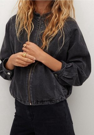 Veste en jean - black denim