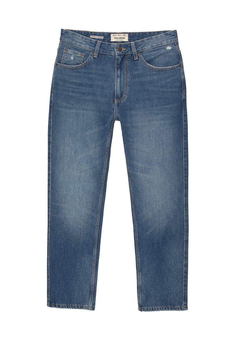 PULL&BEAR Straight leg jeans donkerblauw PULL&BEAR Straight leg jeans donkerblauw