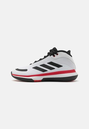 BOUNCE LEGENDS - Basketballschuh - footwear white/core black/better scarlet