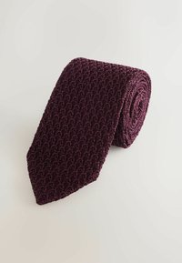 SIGNATURE ITALIAN TEXTURED  - Krawatte - burgundy