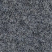 Szary filcowy materiał o miękkiej, teksturowanej powierzchni, charakteryzujący się subtelnym melanżowym wzorem i jednolitą, średnią grubością.