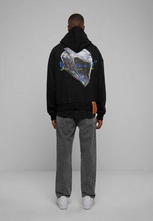 FORMEL ULTRA HEAVY  - Džemperis su gobtuvu - black