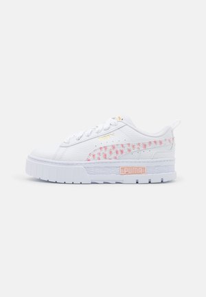 MAYZE WILD - Sneakers basse - white/prism pink
