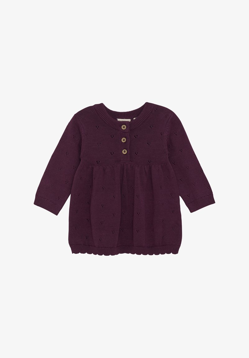 FIXONI Jumper dress - grape wine