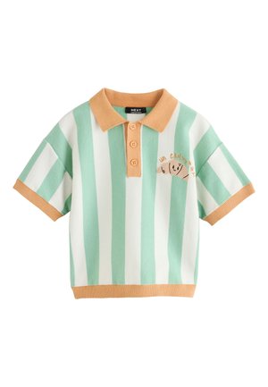 Next REGULAR FIT - CHARACTER BUTTON NECK - Poloshirts - green orange croissant