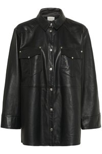 GZMARLIE - Nahkatakki - black