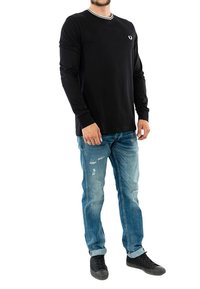 Fred Perry Langærmet T-shirt - noir