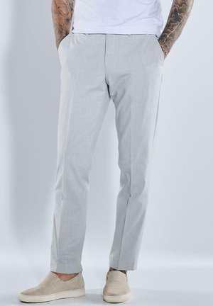 SLIM FIT - Suit trousers - silbergrau