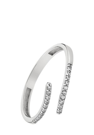 Ring - silberfarben/weiß