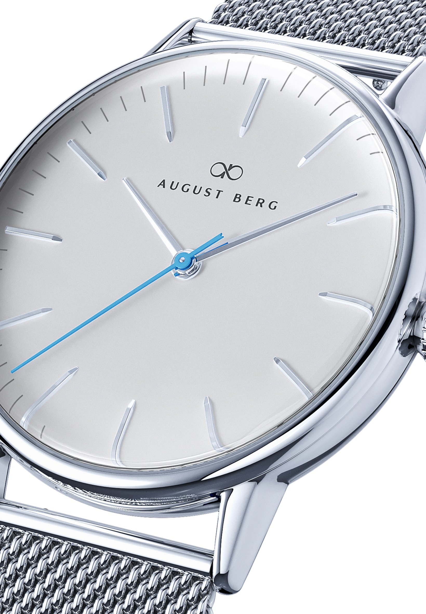 Damen UHR SERENITY SKY BLUE SILVER SILVER MESH 40MM - Uhr Damen UHR SERENITY SKY BLUE SILVER SILVER MESH 40MM - Uhr