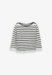 Unselected, navy offwhite blue stripe