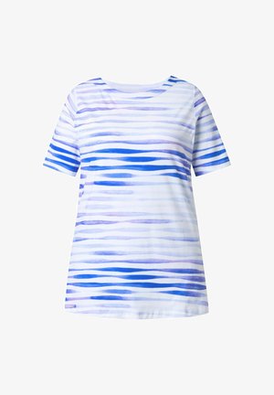 Ulla Popken, T-Shirt print - ultraviolet