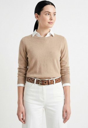 b.belt, Ceinture - middle brown