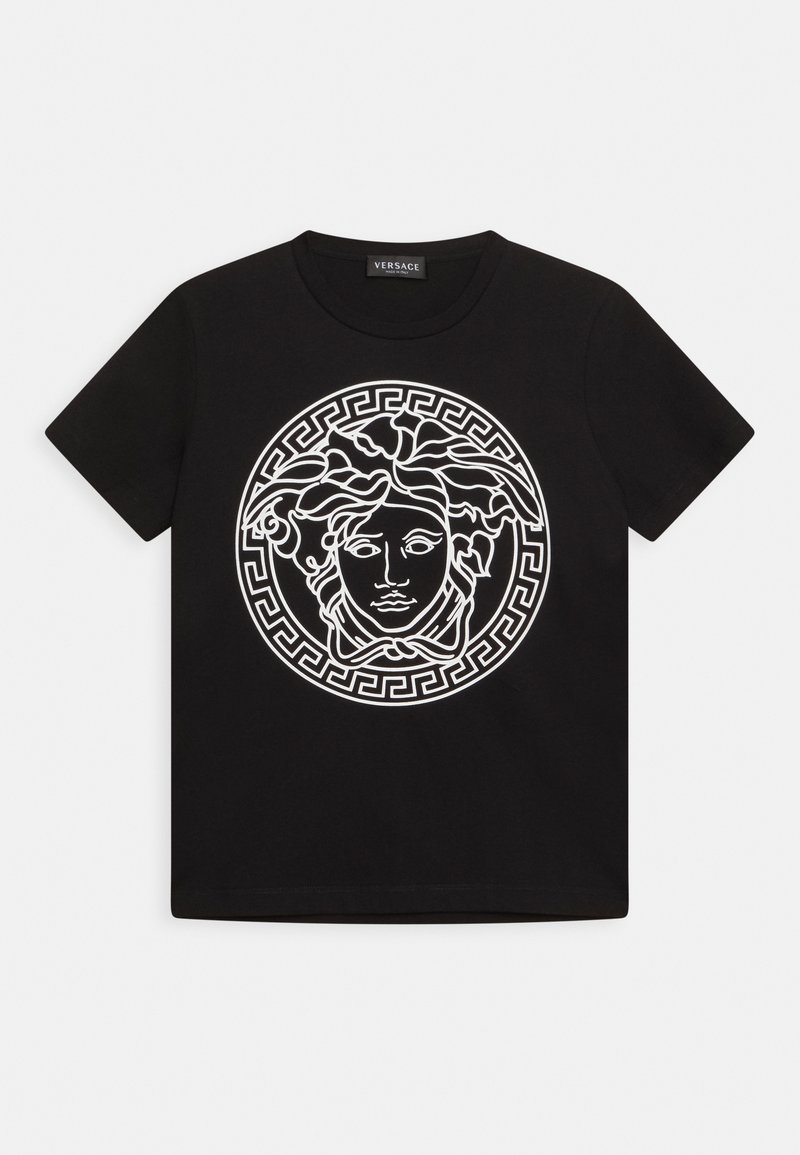 Versace - MEDUSA UNISEX - T-shirt med print - nero bianco, Förstora