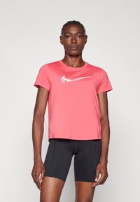 Nike Performance ONE TOP - Camiseta deportiva - aster pink/glacier blue