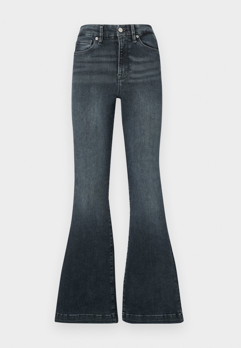 Good American Flared Jeans donkerblauw denim