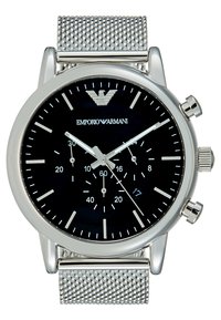 Emporio Armani Chronograph watch silver-coloured Zalando