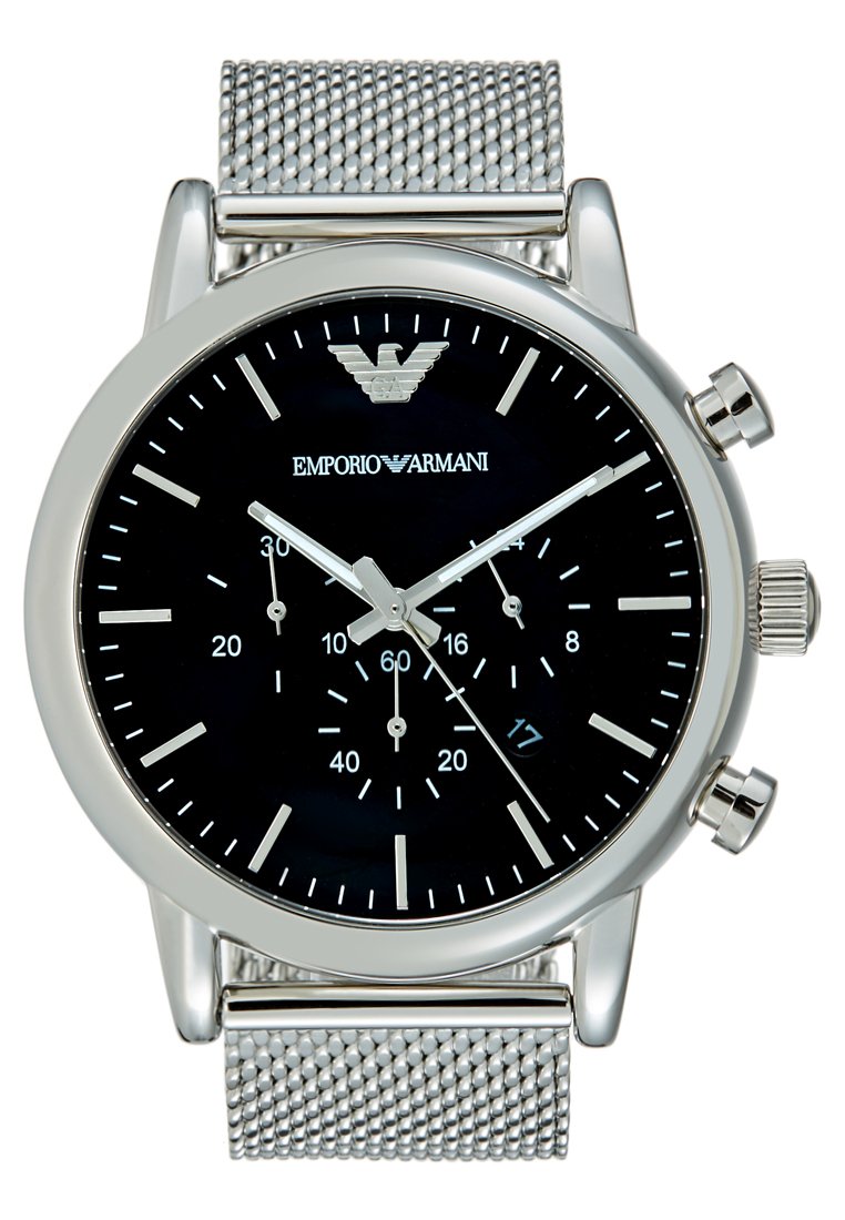 Emporio Armani Cronografo - silver-coloured