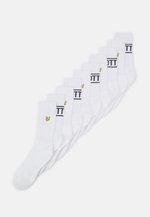 Jack & Jones 3 pack logo tennis socks in white | ASOS