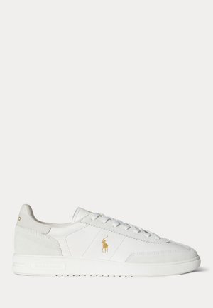 Polo Ralph Lauren BEDFORD LEATHER-SUEDE SNEAKER - Sportcipő - bianco/deckash white