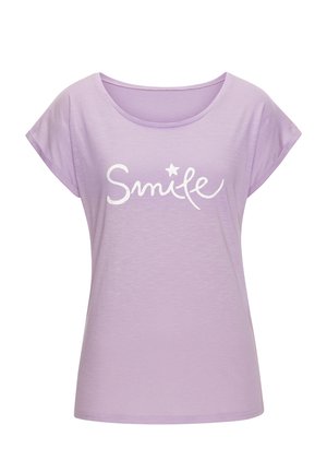T-Shirt print - flieder