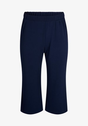 Zizzi LOOSE WITH 7/8-LENGTH - Pantaloni - navy blazer solid