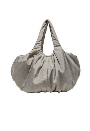 Stradivarius, QUILTED MAXI BAG - Sac à main - light blue
