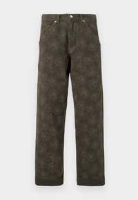 MEN RELAXED FIT - Vaqueros boyfriend - green