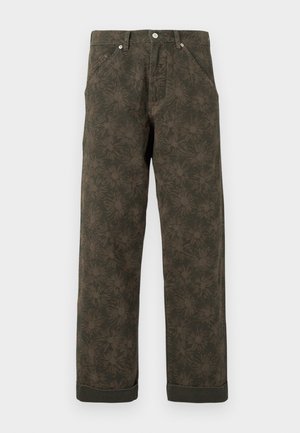 MEN RELAXED FIT - Džínsy voľného strihu - green